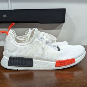 Adidas Boost NMD R1 Cloud White Men's Size 12 VGUC with Box